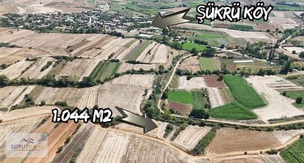 Şükrüköy Kıyısında Satılık Tek Tapu 1.044 M2 Tarla