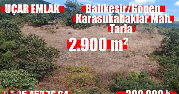 Uçar Emlak'tan Balıkesir/gönen Karasukabaklar Mahallesi'nde 2.900 M² Sulu Tarla