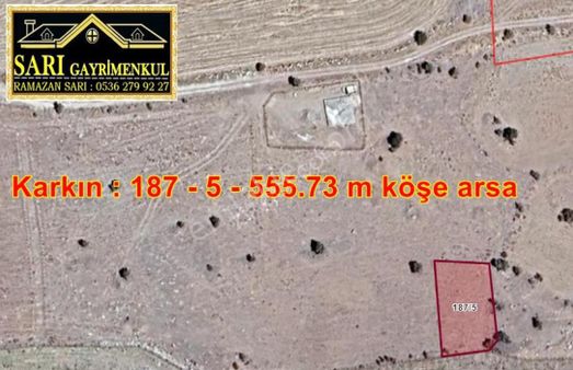 Aksaray Karkın Köyü De Satılık Arsa