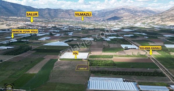 Elmalı Salur Mah 1.940 M² Olan Kupon Tarla Satılıktır