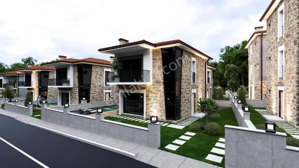Kuşadası Davutlar'da Özel Havuzlu Taş Villalar