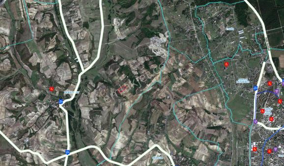 Atahandan Dursunköye Tepe Konumlu Emlak Konutun Karşısında Hisseli Tarla