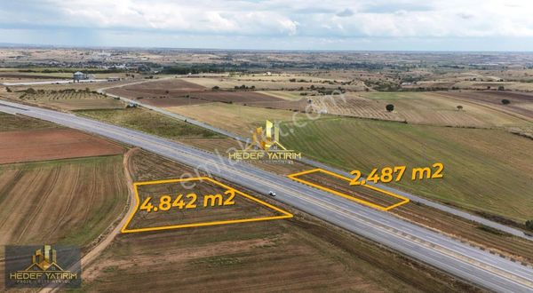 İnecede Duble Yola Cepheli 2 Adet Emsalsiz Arazi