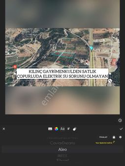 Kılınç Gayrimenkulden Satılık Çopurluda Arsa