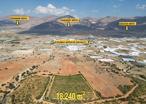 Çukurelma Mah. İçerisinde Evi Olan 18.240 M² Üzüm Bağı Satılıktır.