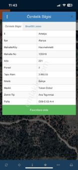 Alanya Gökbel Gömülgen Yaylası Satılık