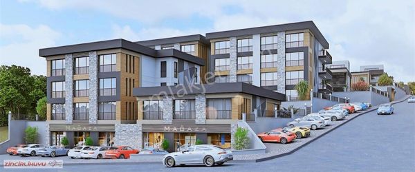 Kabaoğlun'da Üniversite Yolu Üzerinde 88 M2 1+1 Dubleks Daire