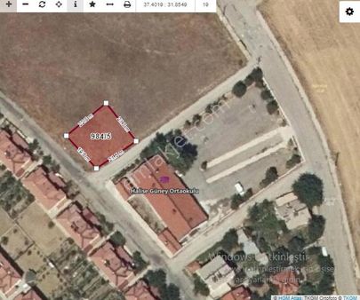 Konya Seydişehir Degirmenci Mah. Satılık Köşe Arsa 454 M2.ayrık 3 K İmar