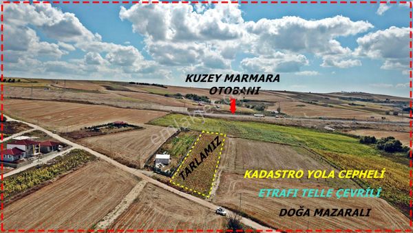 Çatalca Elbasan Mahallesinde 3043 M2 Tek Tapu Tarla