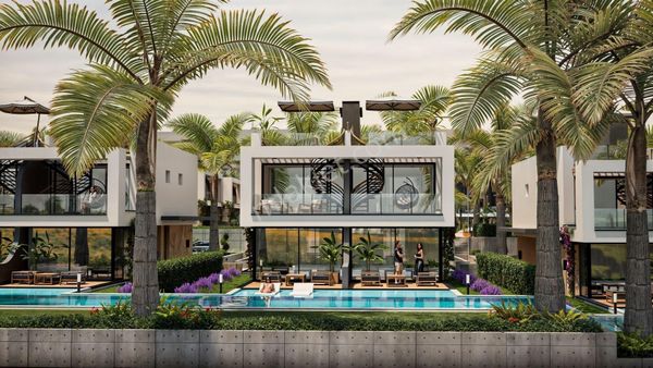 Kıbrıs, Gazimağusa'da Aurora Bay 2+1 Satılık Villa