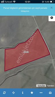 Toprak Emlak'tan Ankara Balâ Ahmetçayır Mahallesinde 26600 M2 Satılık Tarla