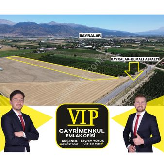 Vıp Gayrimenkul ' Den Bayralar Girişi 13.188m2 En Değerli Tarla