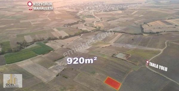 Tekirdağ Malkara Kozyörük Müstakil 920 M2 Tek Tapu Tarla+bağ