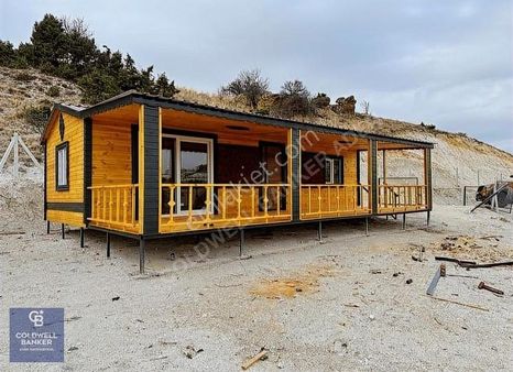 Ayaş Başbereket'te 1+1 Evi Olan Satılık Hobi Bahçesi