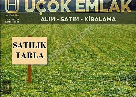 Afyon Üçok Emlaktan Sinanpaşa / Akörende Satılık 6.051m² Tarla