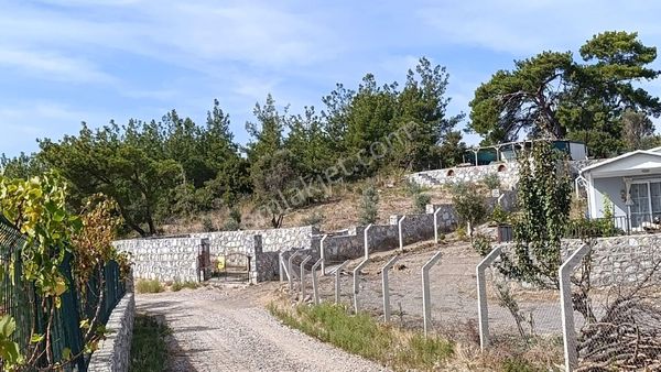 Seferihisar Orhanlıda 740m2 Manzaralı Hazır 30m2 Konteynerli Evi Olan Bahçe