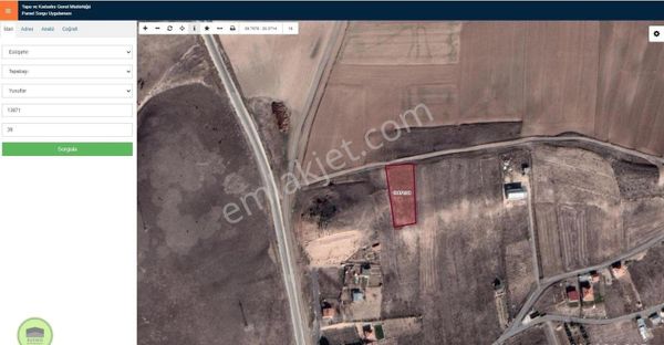 Buewo'dan Yusuflar Mah. 2061 M² Köy Yakını Satılık Tarla