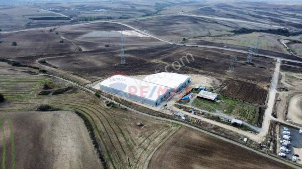 10 Dönüm Arsa İçinde 5.140 M2 Kapalı Alan 2 Bloklu Lojistik Depo Antredepo