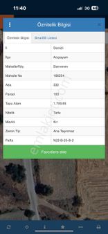 Tavaslı Grup Yatırımdan Acıpayam Darıverende Satılık Üzüm Bağı