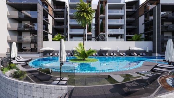 Kuşadasında Muhteşem Ultralux Ful Deniz Manzaralı 2+1 3+1 Daireler