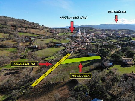 Çanakkale Bayramiç Kaz Dağlarında Satılık İmarlı Büyük Arsa