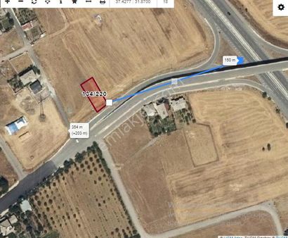 Konya Seydişehir Kızılcalar Satılık Arsa 482 M2 3 Kat Ayrık Nizam % 30 İnş.a