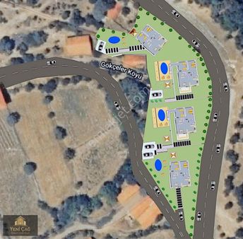 İvrindi'de 4 Villalık Köşe Parsel Satılık Arsalar