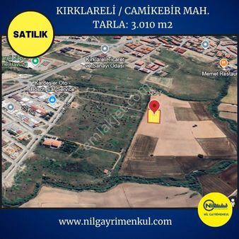 Camikebir Tapulu Satılık Arazi..
