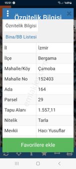 Satılık Müstakil Tapu Tarla