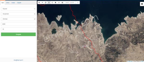 M.s Gayrimenkulden Emmilerde 8465 M2 Tarla