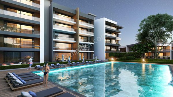 Kuşadasında Satılık-guvenlık-havuz-kapalı Otopark-peyzaj-yerden Isıtma-sosyal Tesis-lüx Daireler