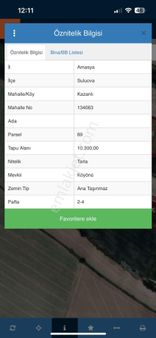 Suluova Kazanlı Köyünde Köy Önü Mevkiinde 6 Ayrı Parsel