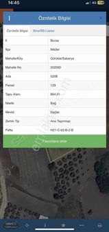 Armes'ten Görükle Sakaryada Satılık 144 Metrekare Hisse