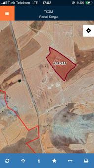 Toprak Emlak'tan Ankara Çankaya Karahasanlı Mahallesinde 10000 M2 Satılık Hisseli Tarla