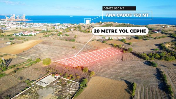 Kumbağ'da 20 Mt Yola Cephe 300 M2 Satılık Hisseli Parseller