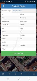 Antalya Muratpaşa Demircikara Çağlayan Barınaklar Cd 5+1 Dubleks 320m2