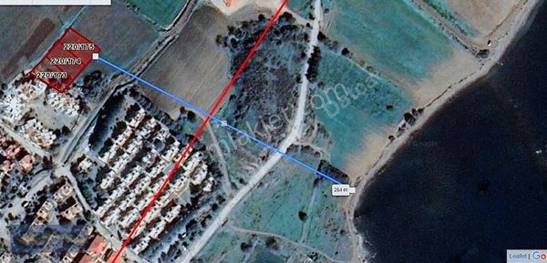 Datça Merkezde Denize 250 M %40 Turizm İmarlı 1.749 M² Arsa