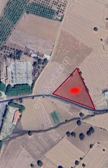 Çanakkale Ezine Mahmudiye Köyü 6 Dönüm 400.00 M2 Petrol Ofisi Olur Fabrikası Kurulabilir