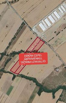 Çanakkale Ezine Üvecik Köyü 36 Dönüm Arazi Fabrikası Kurulabilir Hayvan Çiftliği Olur