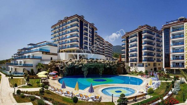 Alanya Cikcilli 2+1 110m2 Eşyalı Full Aktiviteli Site İçi Daire