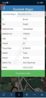 Eylül Emlak Tan Bursa Ankara Asvaltına Cepheli Yatırımlık Arazi