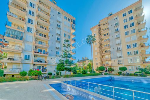 Alanya Güllerpınarı 2+1 110m2 Eşyalı Havuzlu Daire