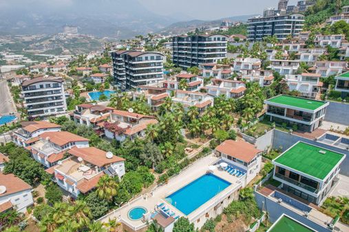 Alanya Kargıcak 4+1 160m2 Site İçi Denize 400 M Triplex Villa