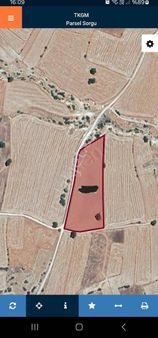 Korkuteli Yeltende 12000 M2 Resmi Yola Cephe Tarla