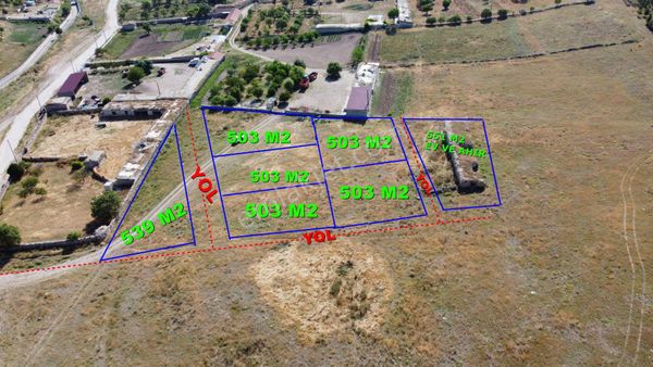 %40 İmarlı 500 M2 Köy İçi İmarlı Arsalar- Araç Takaslı
