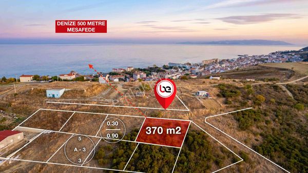 Kumbağ'da Konut İmarlı 370m2 Manzaralı İnşaata Hazır Arsa
