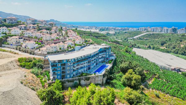 Alanya Kargıcak 1+1 75m2 Eşyalı Aktiviteli Site İçi