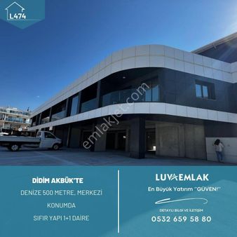 Didim Akbük’te Merkezi Konumda Denize 500 Metre Mesafede 1+1 Daire