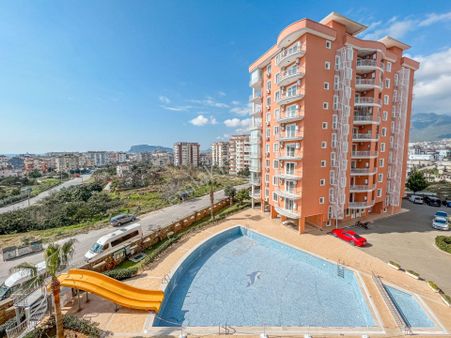 Alanya Tosmur 2+1 120m2 Eşyalı Full Aktiviteli Site İçi Daire