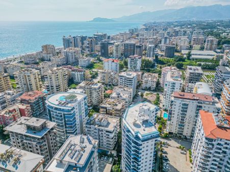 Alanya Mahmutlar 2+1 110m2 Eşyalı Aktiviteli Daire